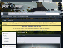 Tablet Screenshot of planetcalypsoforum.com